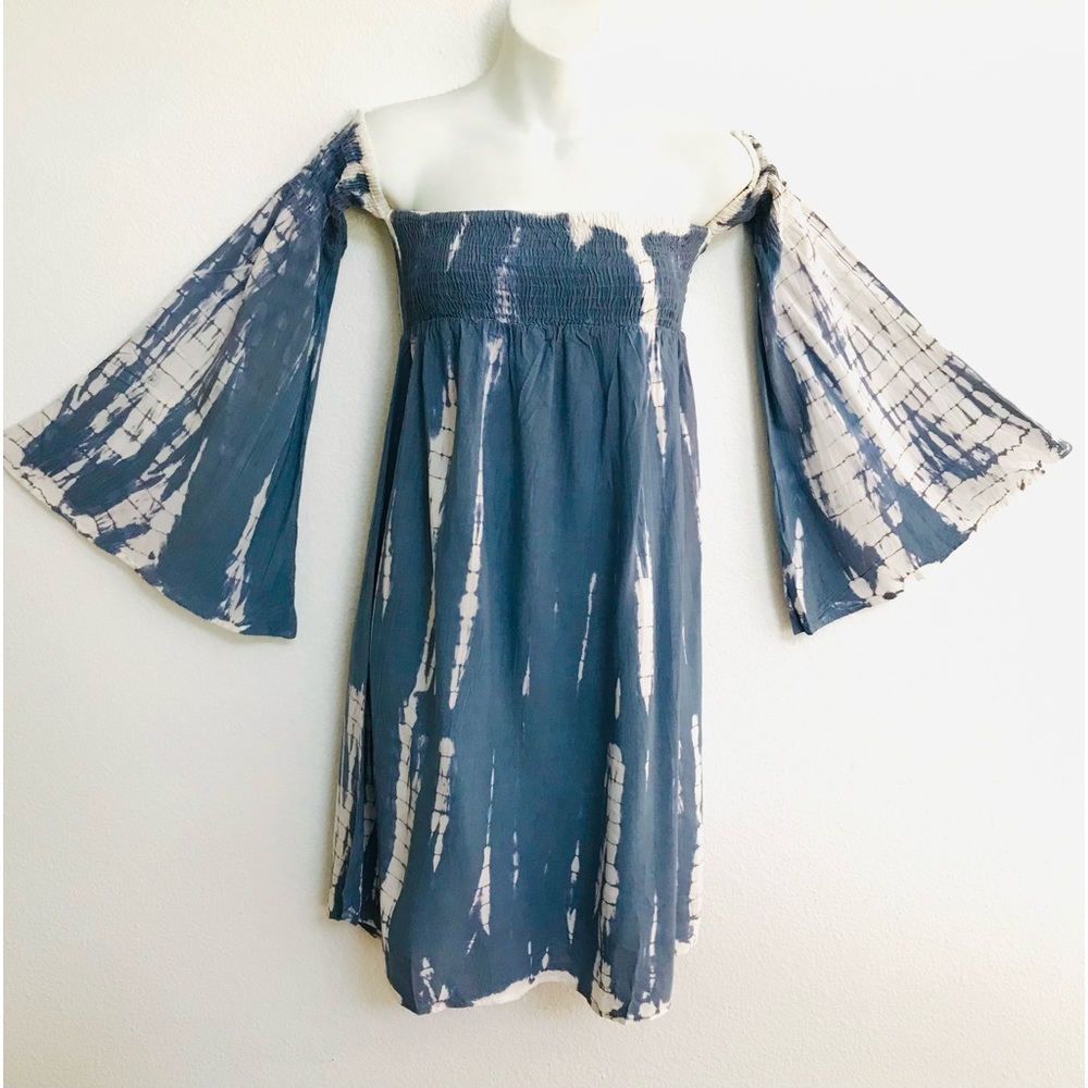 KIWI & PUNCH Miami NWT Off the Shoulder Boho DRESS Small